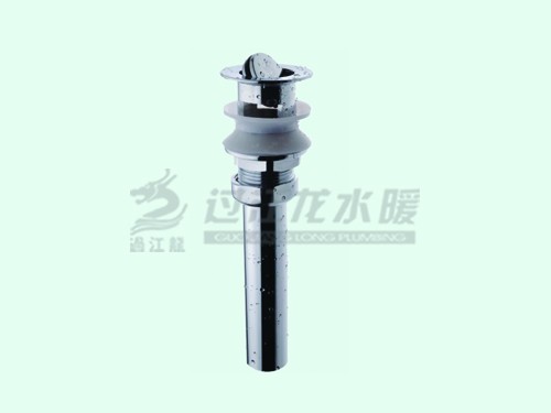 供应过江龙GJL-X002锌合金翻板防臭下水